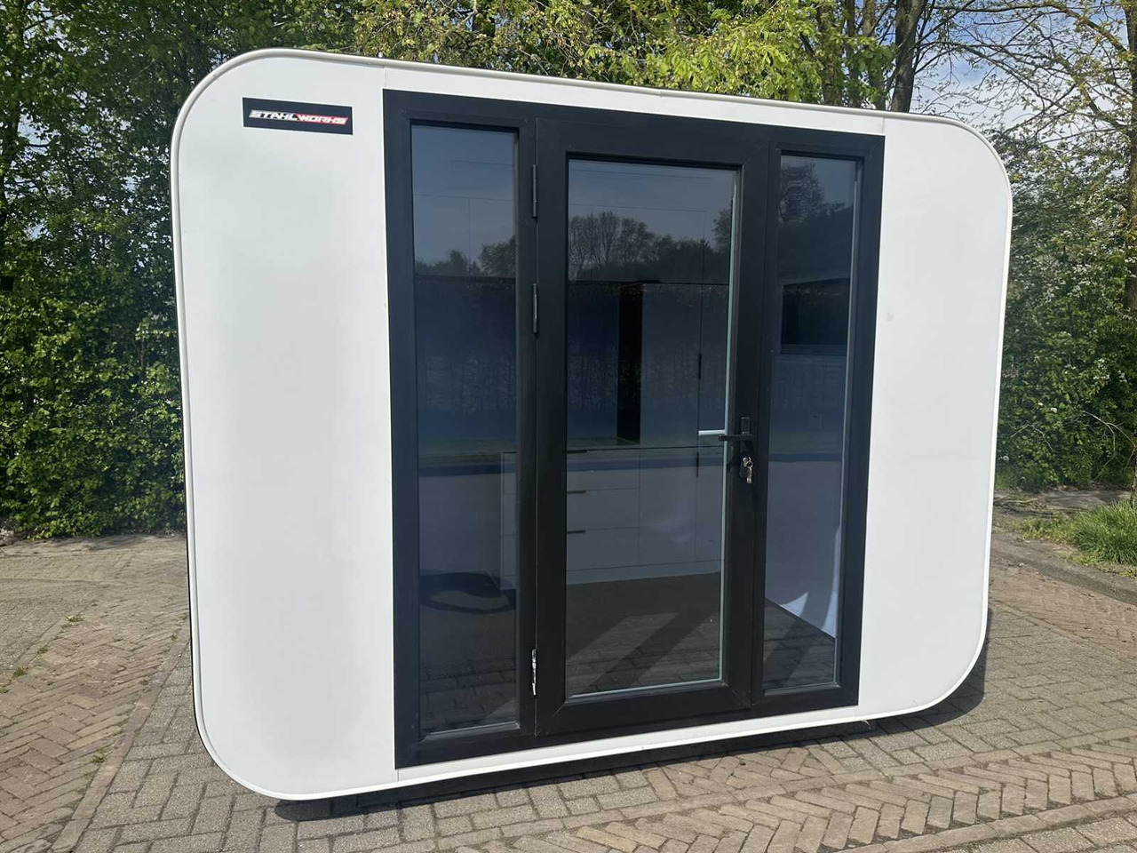 Stahlworks Eco 3000 Wit - Conteneur comme habitat: photos 1 Stahlworks Eco 3000 Wit - Conteneur comme habitat: photos 1