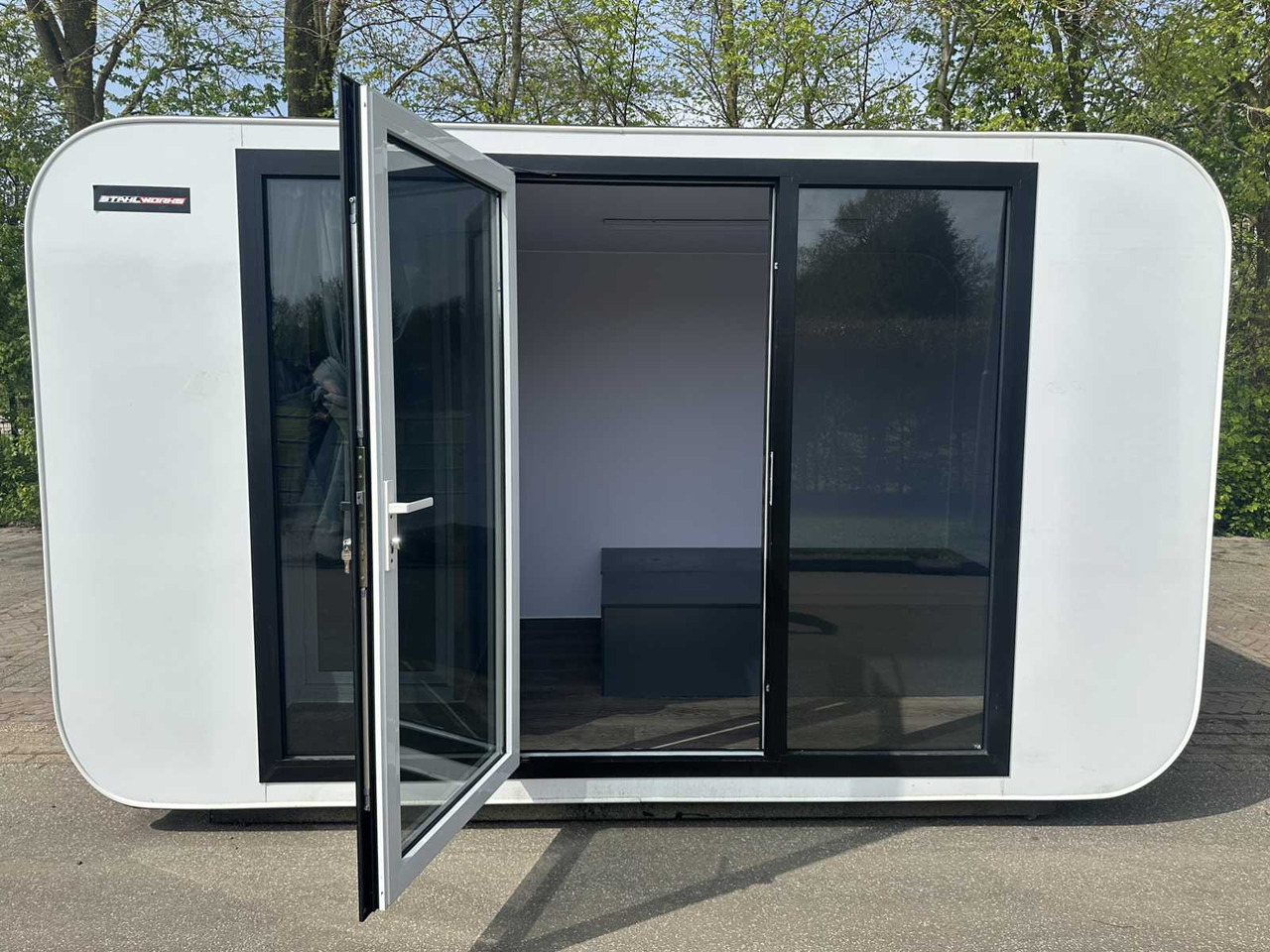 Stahlworks Eco 4000 A Wit - Conteneur comme habitat: photos 3 Stahlworks Eco 4000 A Wit - Conteneur comme habitat: photos 3