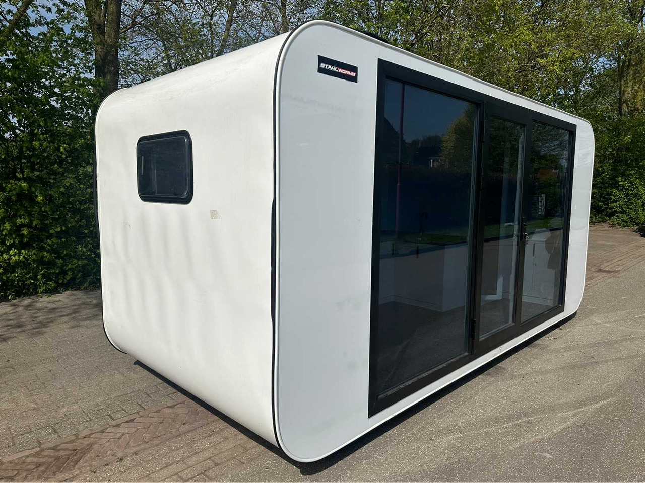 Stahlworks Eco 5000 A Wit - Conteneur comme habitat: photos 4 Stahlworks Eco 5000 A Wit - Conteneur comme habitat: photos 4