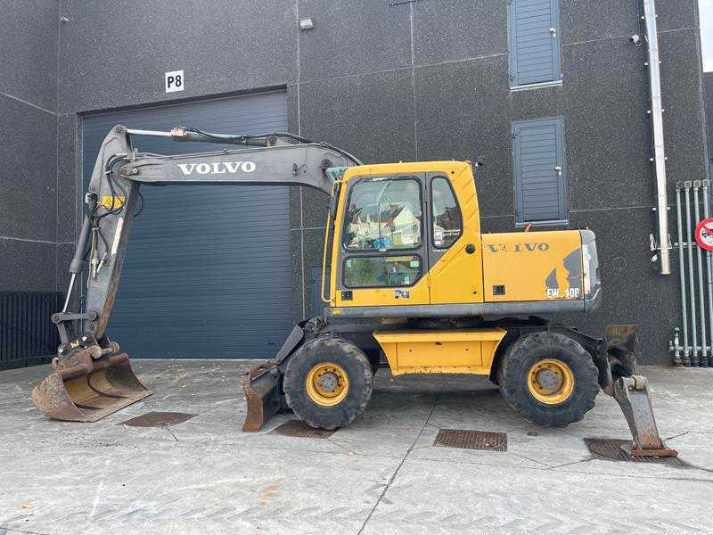 VOLVO - EW140B - WHEELED EXCAVATOR - Pelle sur pneus: photos 1 VOLVO - EW140B - WHEELED EXCAVATOR - Pelle sur pneus: photos 1