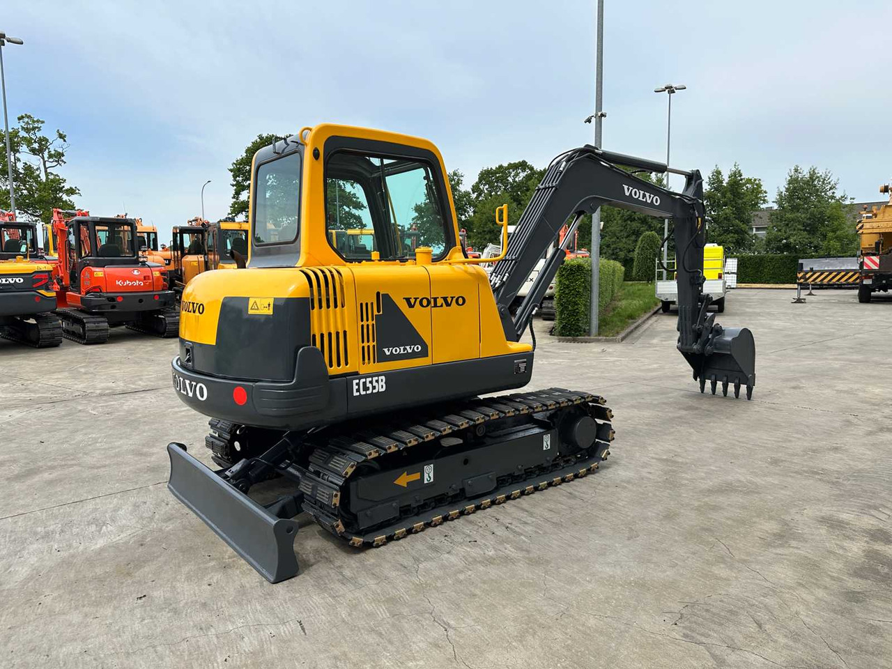 Volvo EC55B - Pelle sur chenille: photos 4 Volvo EC55B - Pelle sur chenille: photos 4