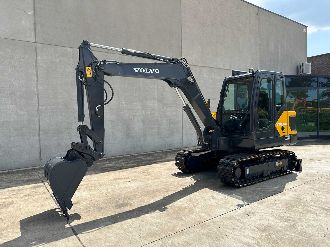 Volvo EC55D - Pelle sur chenille: photos 1 Volvo EC55D - Pelle sur chenille: photos 1