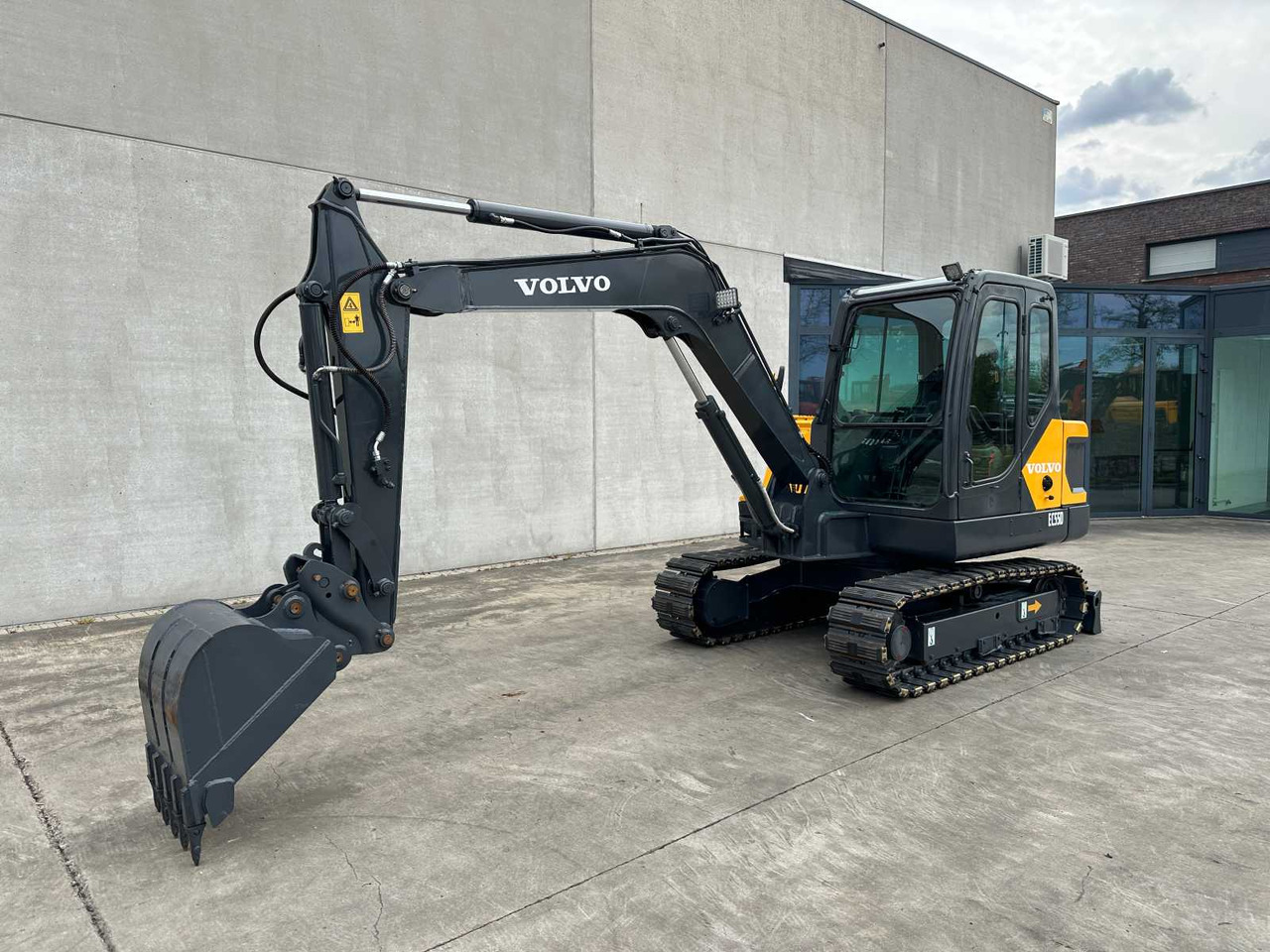 Volvo EC55D - Pelle sur chenille: photos 1 Volvo EC55D - Pelle sur chenille: photos 1