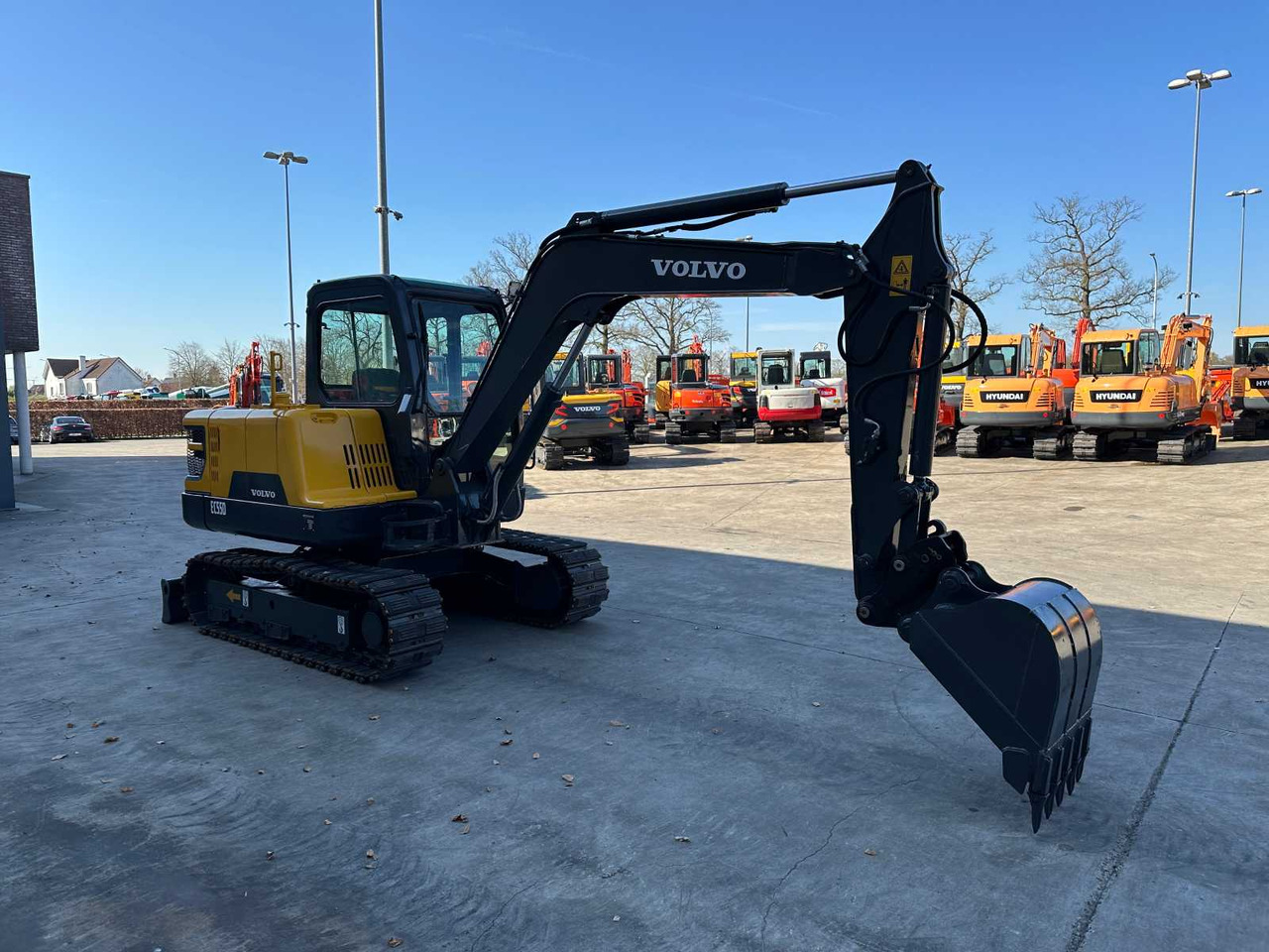 Volvo EC55D - Pelle sur chenille: photos 3 Volvo EC55D - Pelle sur chenille: photos 3