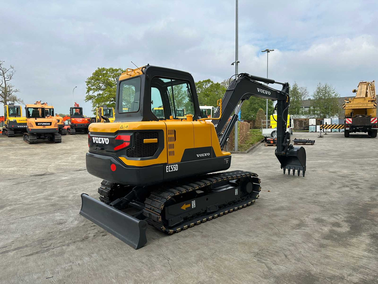 Volvo EC55D - Pelle sur chenille: photos 4 Volvo EC55D - Pelle sur chenille: photos 4