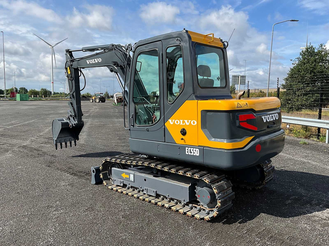 Volvo EC55D - Pelle sur chenille: photos 3 Volvo EC55D - Pelle sur chenille: photos 3