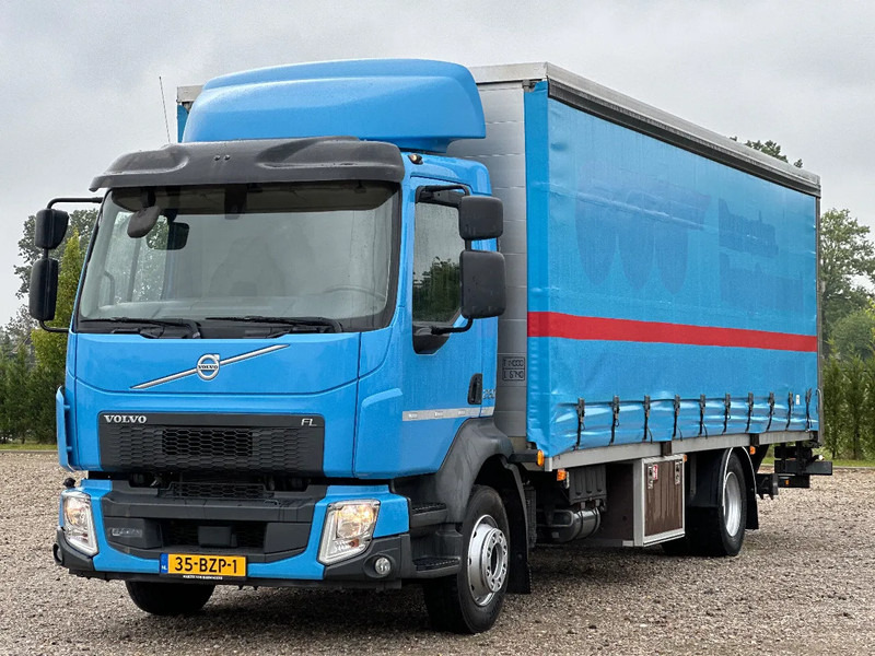 Volvo FL FL 250.14 EURO6. 2017. 2500kg laadklep. - Camion à rideaux coulissants: photos 1 Volvo FL FL 250.14 EURO6. 2017. 2500kg laadklep. - Camion à rideaux coulissants: photos 1