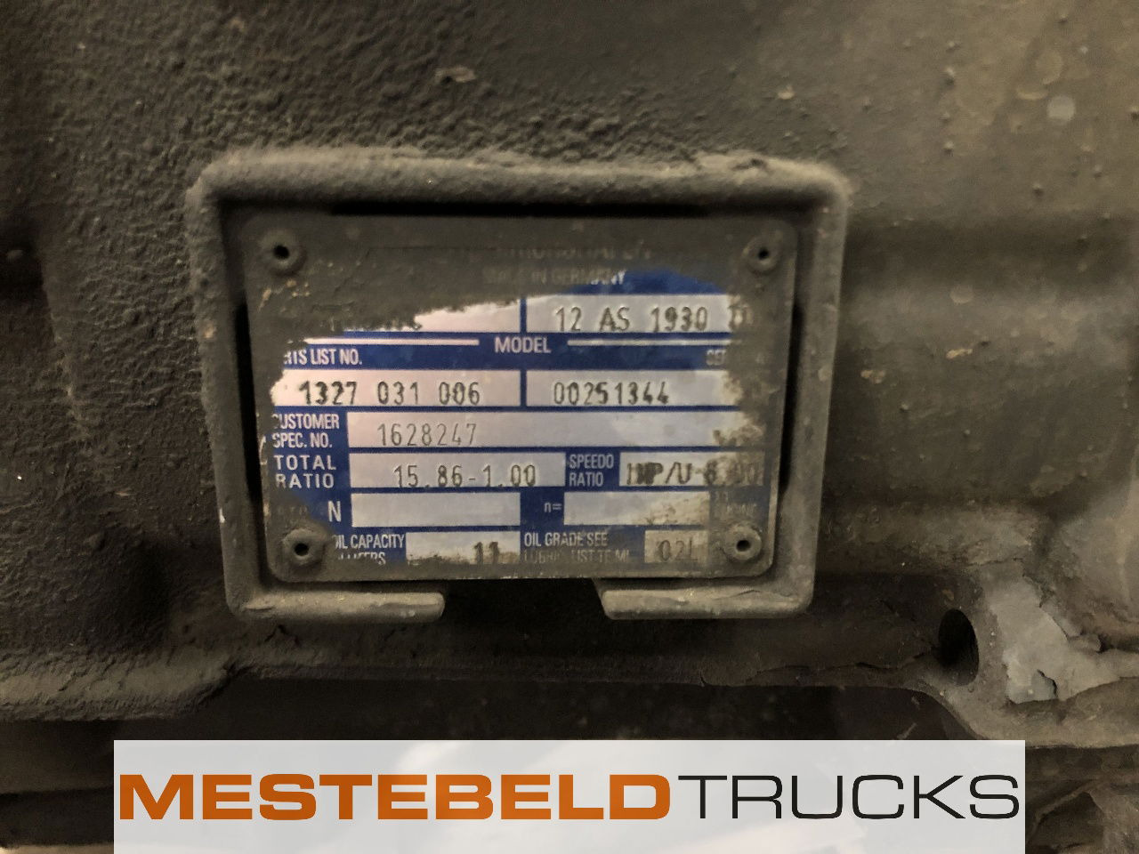 DAF 12 AS 1930 TD - Boîte de vitesse et pièces pour Camion: photos 5 DAF 12 AS 1930 TD - Boîte de vitesse et pièces pour Camion: photos 5