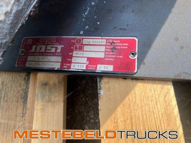JOST Jost schotel met onderplaat en kabelhouder - Frame/ Châssis pour Camion: photos 4 JOST Jost schotel met onderplaat en kabelhouder - Frame/ Châssis pour Camion: photos 4