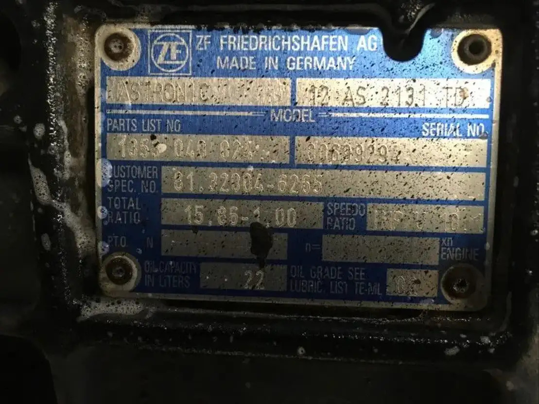 MAN Versnellingsbak 12AS2131 TD + IT3 - Boîte de vitesse et pièces pour Camion: photos 5 MAN Versnellingsbak 12AS2131 TD + IT3 - Boîte de vitesse et pièces pour Camion: photos 5