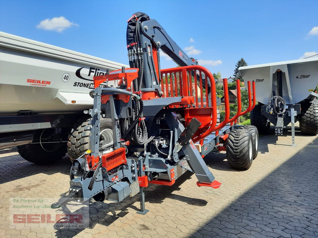 Remorque forestière neuf BEHA T1100-7770: photos 1