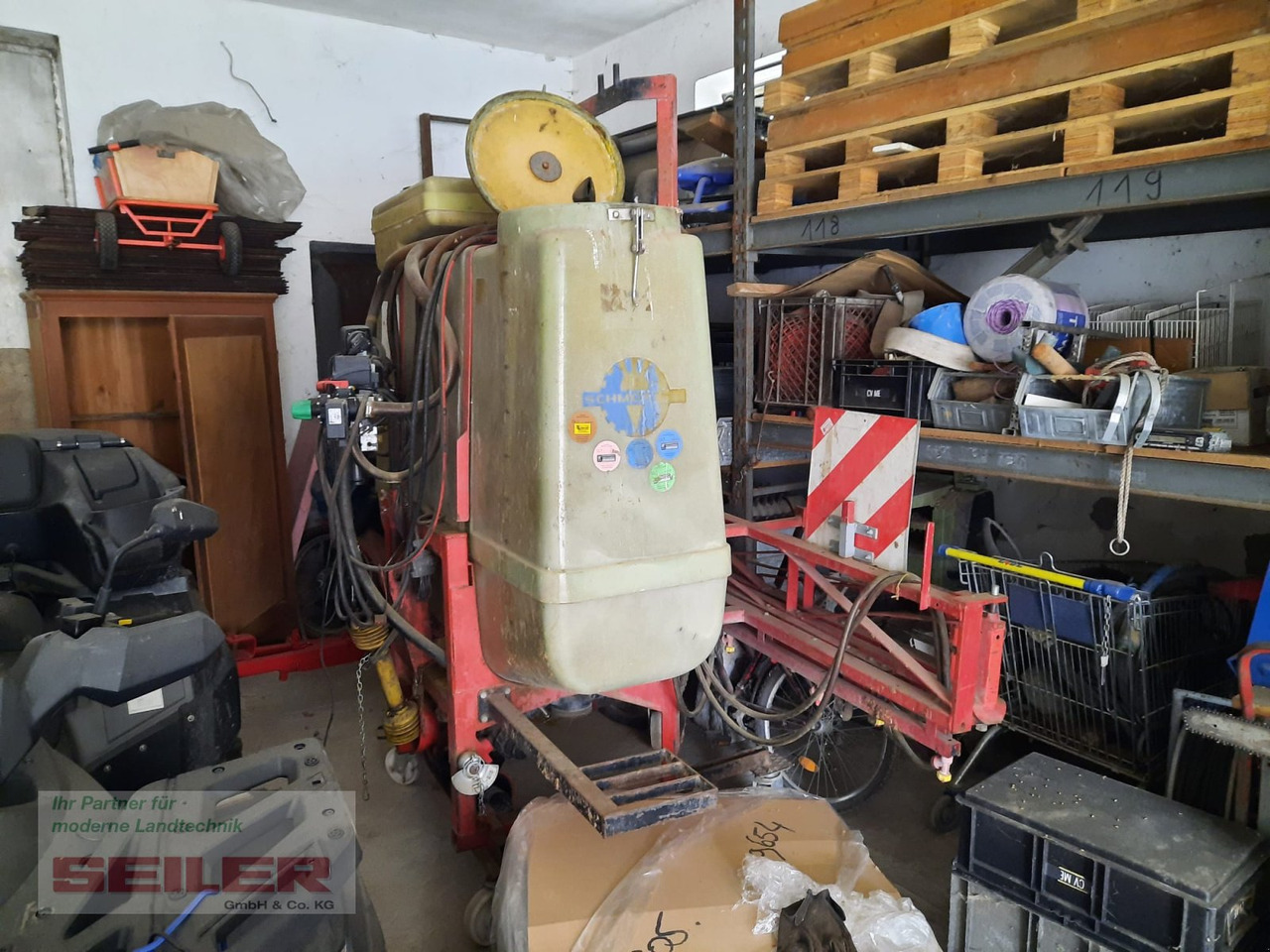 Schmotzer Supermat II 1000 Liter 12m - Pulvé porté: photos 1 Schmotzer Supermat II 1000 Liter 12m - Pulvé porté: photos 1