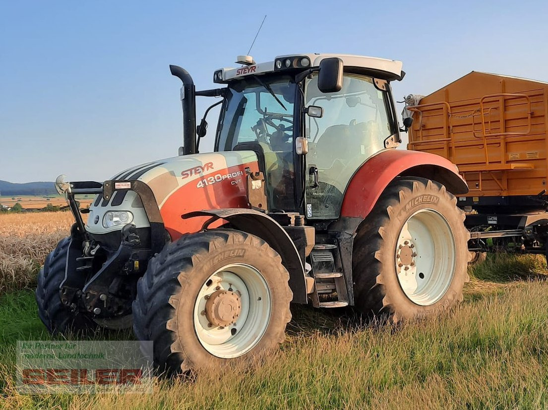 Steyr Profi 4130 CVT + Frontlader Q56 - Tracteur agricole: photos 3 Steyr Profi 4130 CVT + Frontlader Q56 - Tracteur agricole: photos 3