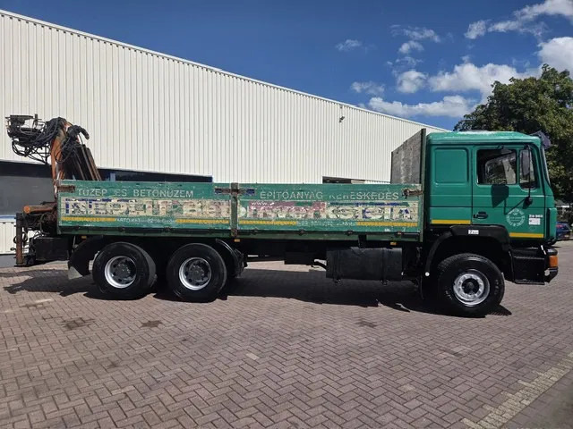 MAN 26.362 6x4 Full spring Euro 2 - Camion plateau, Camion grue: photos 3 MAN 26.362 6x4 Full spring Euro 2 - Camion plateau, Camion grue: photos 3