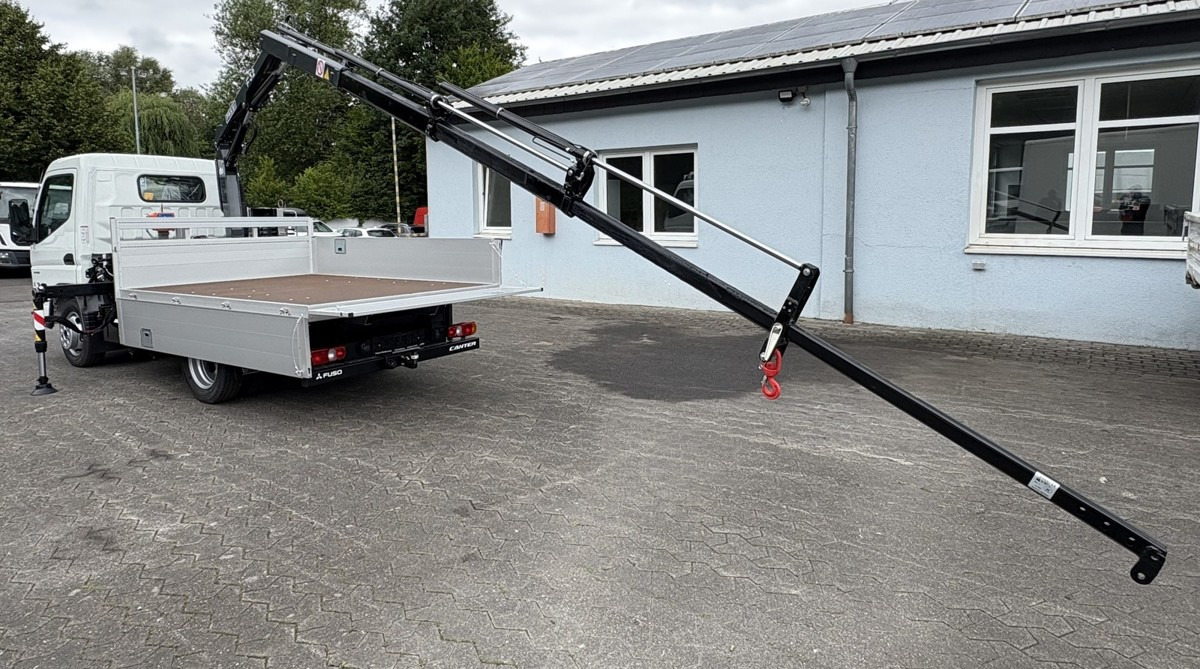 Camion grue, Camion plateau neuf FUSO 3S15 Alu Pritsche 2.80m Ladekran Funk! sofort ve: photos 6