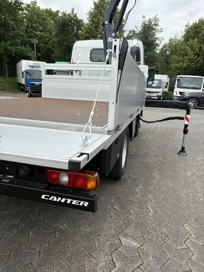 Camion grue, Camion plateau neuf FUSO 3S15 Alu Pritsche 2.80m Ladekran Funk! sofort ve: photos 16