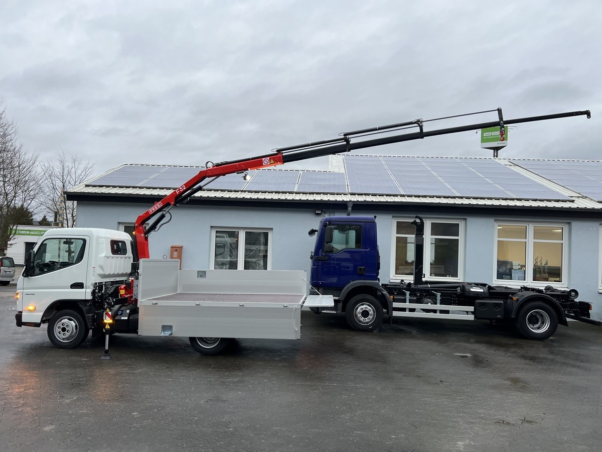 FUSO 3S15 Alu Pritsche 2.80m Ladekran Funk! sofort ve - Camion grue, Fourgon plateau: photos 3 FUSO 3S15 Alu Pritsche 2.80m Ladekran Funk! sofort ve - Camion grue, Fourgon plateau: photos 3