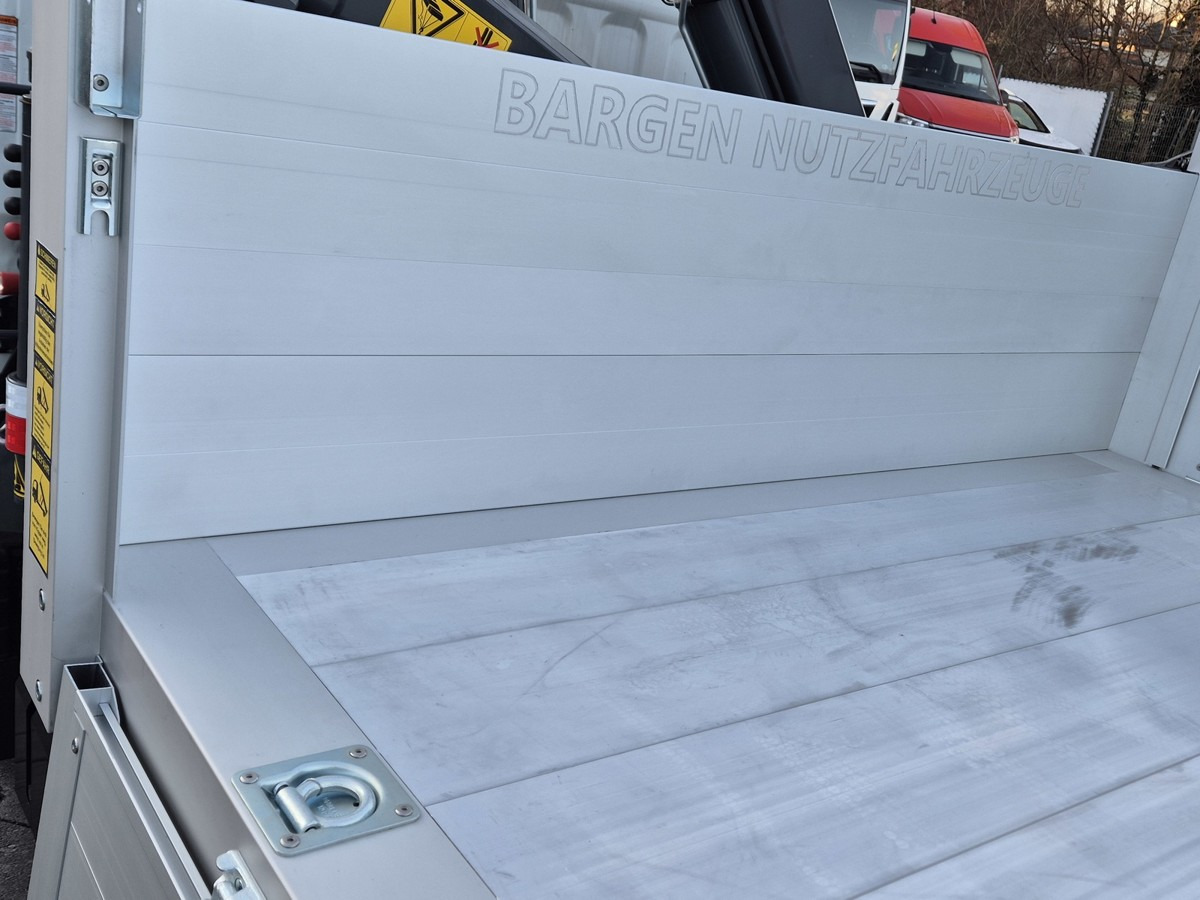 Véhicule utilitaire benne neuf FUSO 3S15 Kipper mit Ladekran Funk 3x hydr. Kran: photos 13