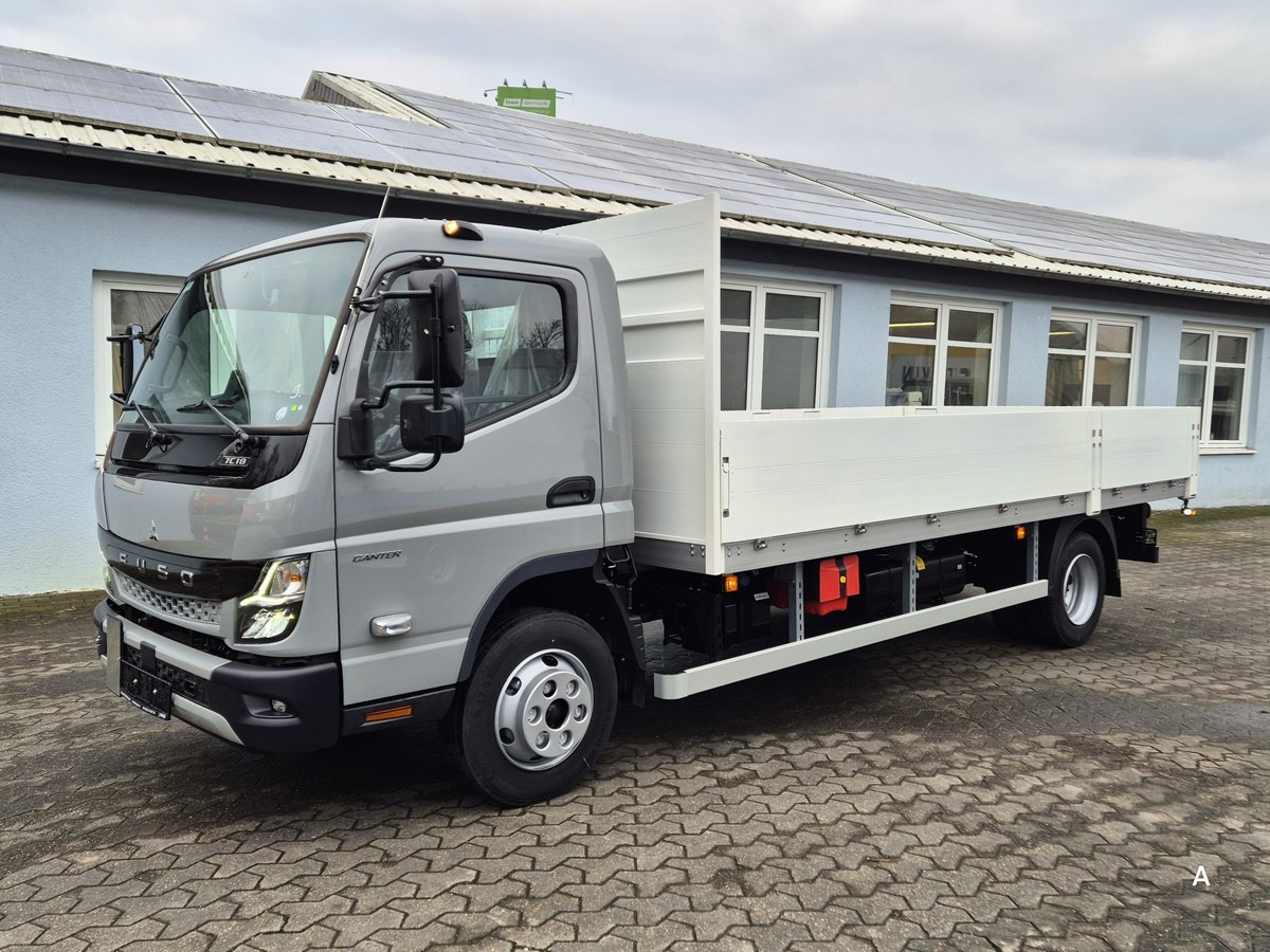 FUSO Canter 7C18 Gastransport ADR Gefahrgut Pritsche - Fourgon plateau: photos 1 FUSO Canter 7C18 Gastransport ADR Gefahrgut Pritsche - Fourgon plateau: photos 1