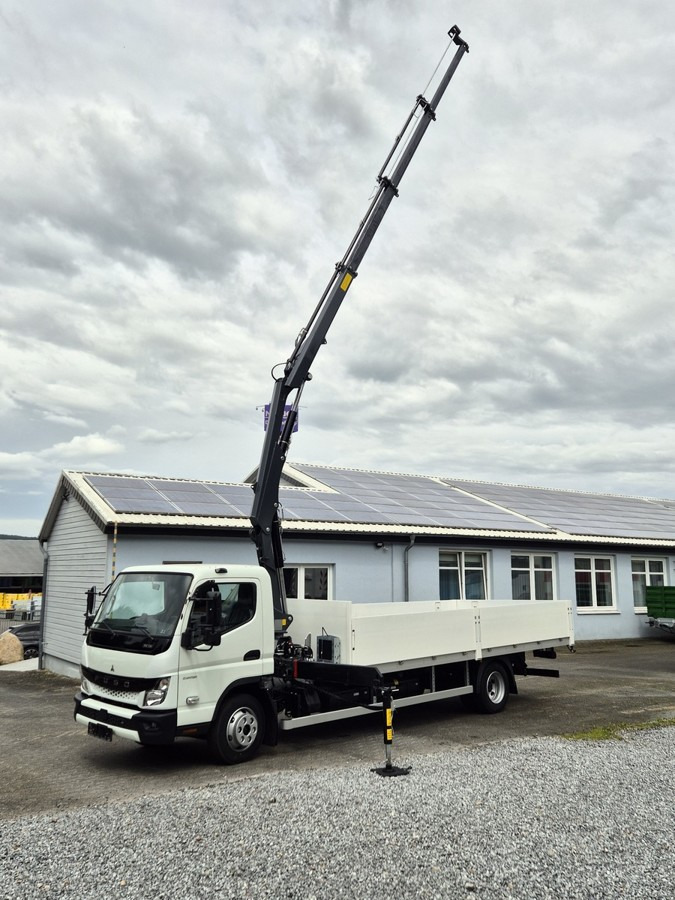 FUSO FUSO 9C18 Canter Alu Pritsche 5.5m Kran 3x hydr. - Fourgon plateau: photos 2 FUSO FUSO 9C18 Canter Alu Pritsche 5.5m Kran 3x hydr. - Fourgon plateau: photos 2