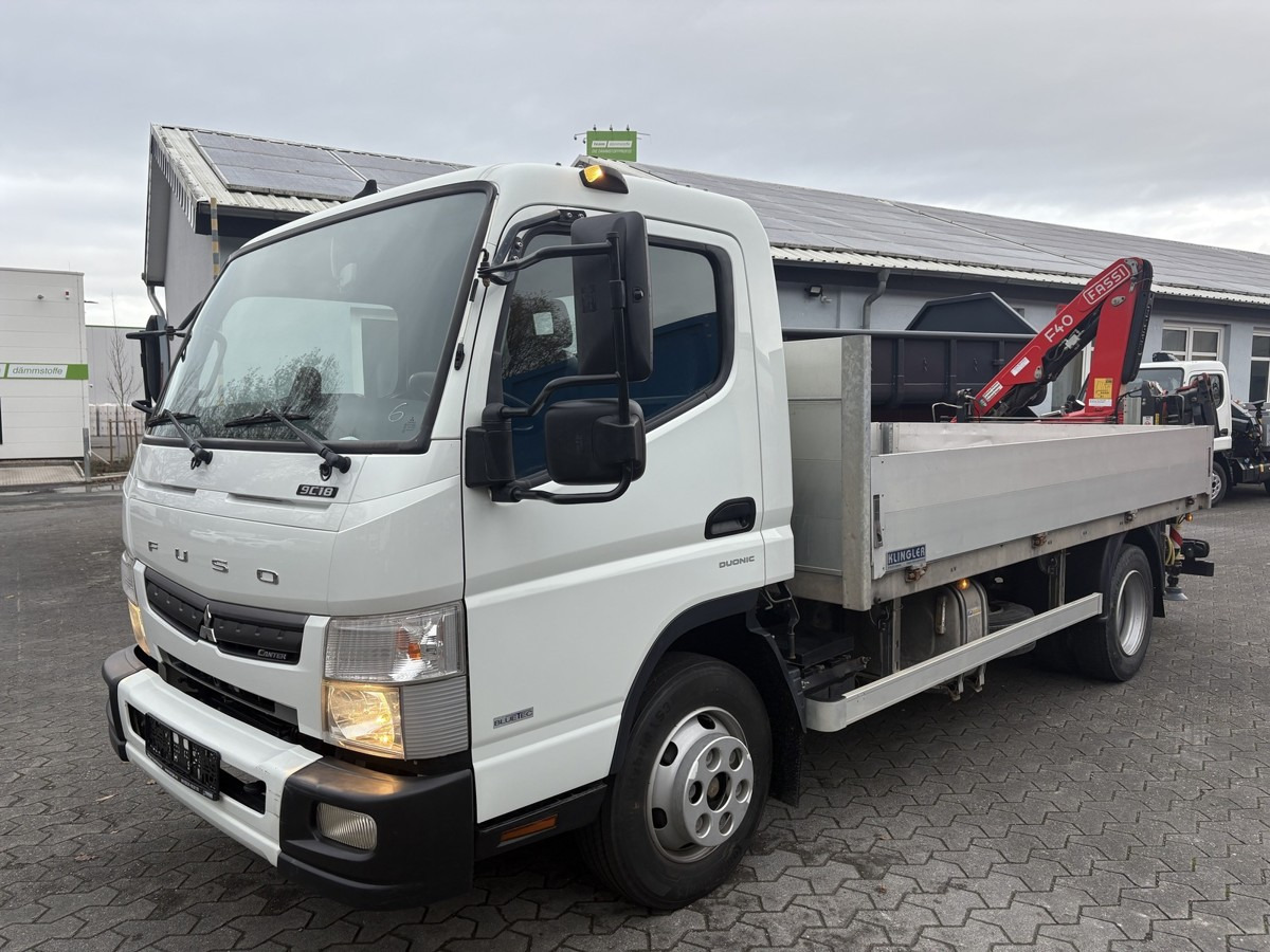 FUSO FUSO 9C18 Canter Pritsche 3.8m Kran 2x hydr. - Fourgon plateau: photos 3 FUSO FUSO 9C18 Canter Pritsche 3.8m Kran 2x hydr. - Fourgon plateau: photos 3