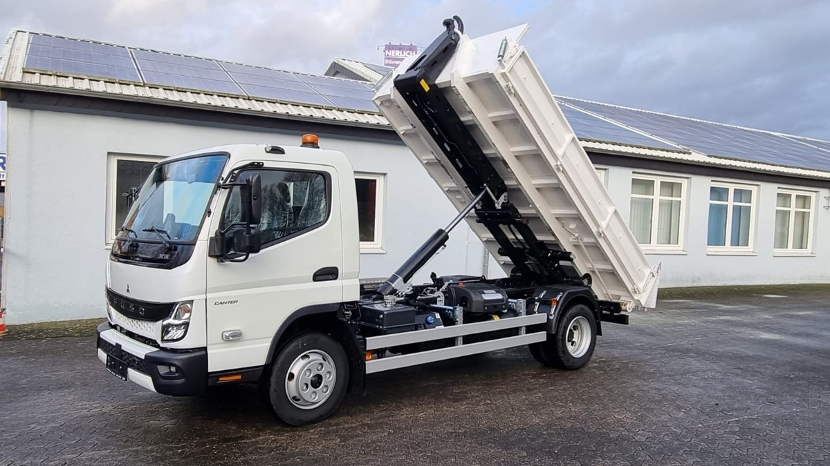 FUSO FUSO 9C18 Duonic City Abrollkipper AHK - Camion ampliroll: photos 1 FUSO FUSO 9C18 Duonic City Abrollkipper AHK - Camion ampliroll: photos 1