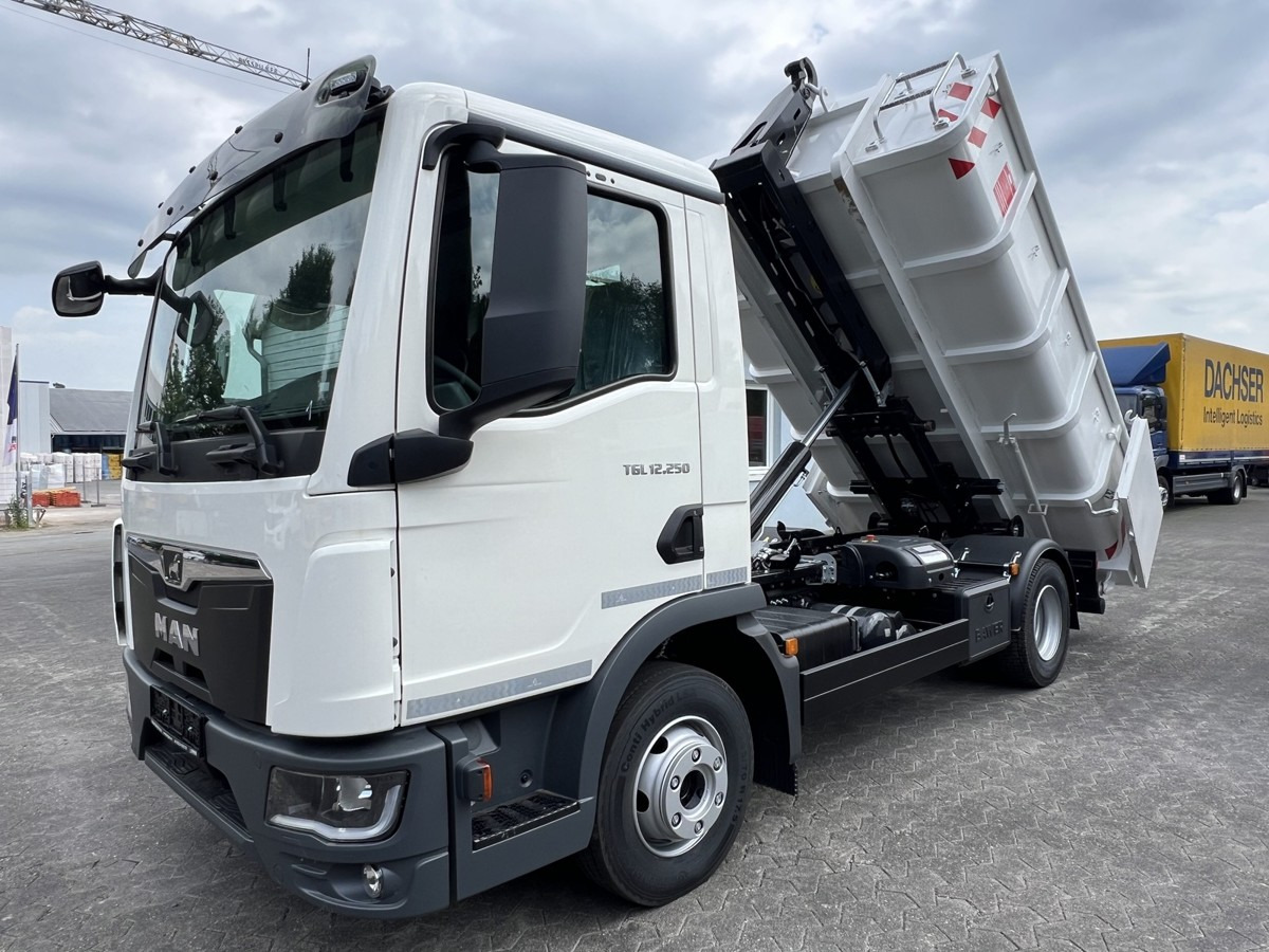 MAN TGL 12.250 BL NEU City Abrollkipper PowerMatic s - Camion ampliroll: photos 2 MAN TGL 12.250 BL NEU City Abrollkipper PowerMatic s - Camion ampliroll: photos 2