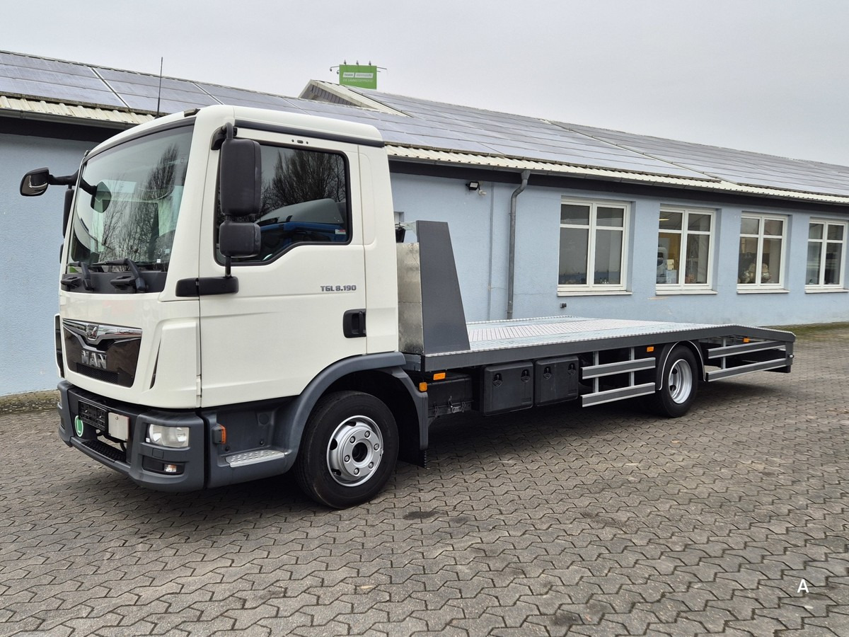 MAN TGL 8.190 BL Autotransporter 76tkm! AHK 3.5T - Camion porte-voitures, Véhicule utilitaire: photos 1 MAN TGL 8.190 BL Autotransporter 76tkm! AHK 3.5T - Camion porte-voitures, Véhicule utilitaire: photos 1