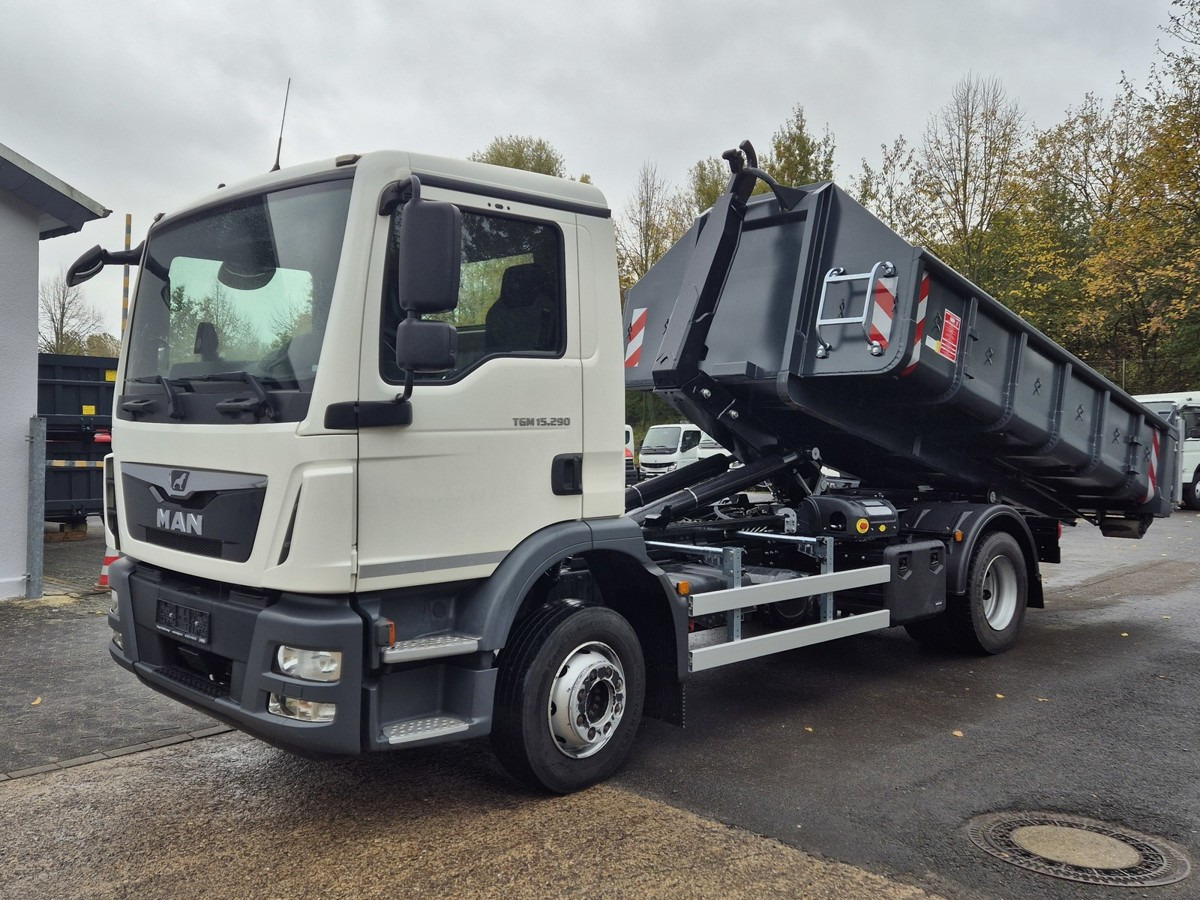 MAN TGM 15.290 BL Aut. Abrollkipper AHK - Camion ampliroll: photos 3 MAN TGM 15.290 BL Aut. Abrollkipper AHK - Camion ampliroll: photos 3