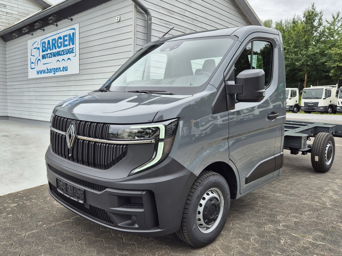 RENAULT Master L2H1 (neues Mod.) Alupritsche m. Kran - Fourgon plateau: photos 1 RENAULT Master L2H1 (neues Mod.) Alupritsche m. Kran - Fourgon plateau: photos 1