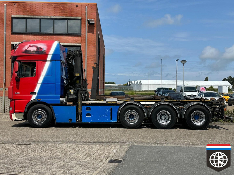 DAF FAK XF105 510 * MANUAL 16x ZF ** PALLFINGER PK20002 ** PALIFT HOOK 25t ** 8X2/4 - Camion grue: photos 3 DAF FAK XF105 510 * MANUAL 16x ZF ** PALLFINGER PK20002 ** PALIFT HOOK 25t ** 8X2/4 - Camion grue: photos 3