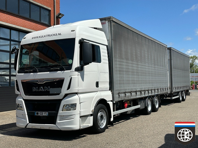 MAN TGX 26.480 RETARDER - NIGHT A/C - 130M3 COMBINATION - Camion à rideaux coulissants: photos 2 MAN TGX 26.480 RETARDER - NIGHT A/C - 130M3 COMBINATION - Camion à rideaux coulissants: photos 2