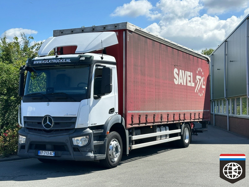 Mercedes-Benz ANTOS 1830 / CURTAIN SIDE / SLIDE ROOF / TAIL LIFT - Camion à rideaux coulissants: photos 1 Mercedes-Benz ANTOS 1830 / CURTAIN SIDE / SLIDE ROOF / TAIL LIFT - Camion à rideaux coulissants: photos 1