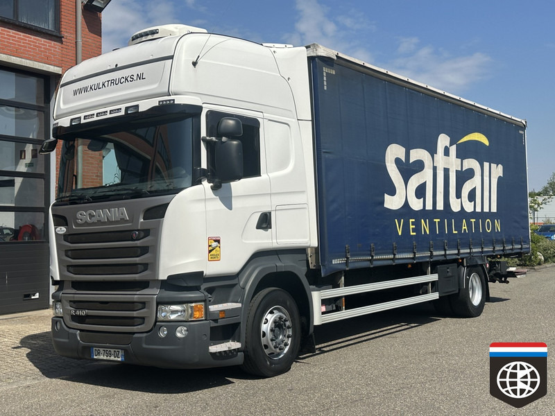 Scania R 410 Retarder / 8.1x2.5x2.65 / SLIDE ROOF / night ac / CLEAN TRUCK - Camion à rideaux coulissants: photos 2 Scania R 410 Retarder / 8.1x2.5x2.65 / SLIDE ROOF / night ac / CLEAN TRUCK - Camion à rideaux coulissants: photos 2
