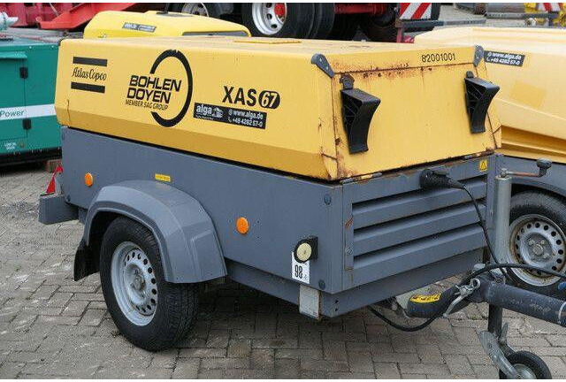 Atlas-Copco XAS 67, Kompressor, Deutz, Wenig Std., TOP - Compresseur d'air: photos 4 Atlas-Copco XAS 67, Kompressor, Deutz, Wenig Std., TOP - Compresseur d'air: photos 4