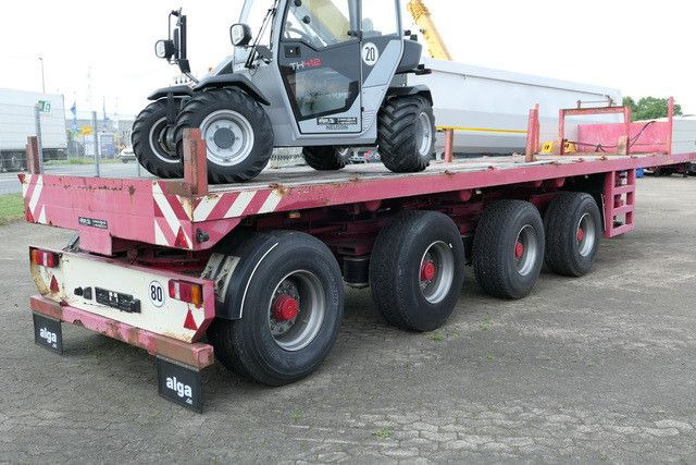 ES-GE 4.VON-25-40.3H, Plattfrom, 4-Achser, Gelenkt,SAF ES-GE 4.VON-25-40.3H, Plattfrom, 4-Achser, Gelenkt,SAF - Semi-remorque plateau: photos 3 ES-GE 4.VON-25-40.3H, Plattfrom, 4-Achser, Gelenkt,SAF ES-GE 4.VON-25-40.3H, Plattfrom, 4-Achser, Gelenkt,SAF - Semi-remorque plateau: photos 3