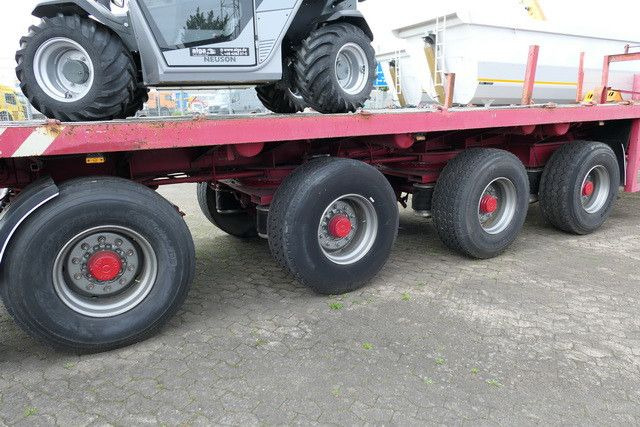 ES-GE 4.VON-25-40.3H, Pritsche, 4-Achser, Gelenkt, SAF ES-GE 4.VON-25-40.3H, Pritsche, 4-Achser, Gelenkt, SAF - Semi-remorque plateau: photos 4 ES-GE 4.VON-25-40.3H, Pritsche, 4-Achser, Gelenkt, SAF ES-GE 4.VON-25-40.3H, Pritsche, 4-Achser, Gelenkt, SAF - Semi-remorque plateau: photos 4