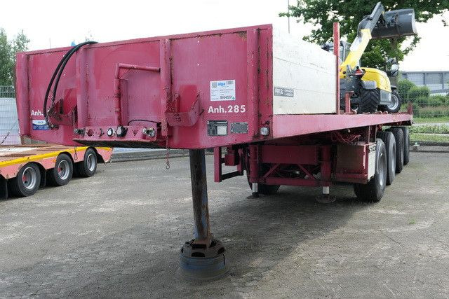 ES-GE 4.VON-25-40.3H, Pritsche, 4-Achser, Gelenkt, SAF ES-GE 4.VON-25-40.3H, Pritsche, 4-Achser, Gelenkt, SAF - Semi-remorque plateau: photos 5 ES-GE 4.VON-25-40.3H, Pritsche, 4-Achser, Gelenkt, SAF ES-GE 4.VON-25-40.3H, Pritsche, 4-Achser, Gelenkt, SAF - Semi-remorque plateau: photos 5