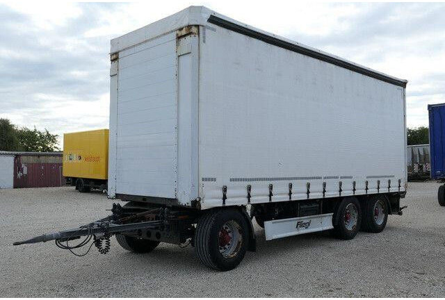 Fliegl DPS 240, 3-Achser, Edscha, Schiebeplane, BPW - Remorque rideaux coulissants: photos 2 Fliegl DPS 240, 3-Achser, Edscha, Schiebeplane, BPW - Remorque rideaux coulissants: photos 2