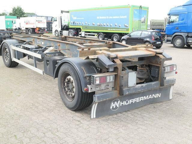 Huffermann HSA 18.70, Container, Schlitten, SAF, Luftfed. - Remorque porte-conteneur/ Caisse mobile: photos 2 Huffermann HSA 18.70, Container, Schlitten, SAF, Luftfed. - Remorque porte-conteneur/ Caisse mobile: photos 2