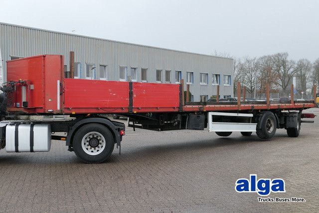 Kaiser SA 31, 2-Achser, Gelenkt, Tridec, BPW, Luft-Lift - Semi-remorque plateau: photos 1 Kaiser SA 31, 2-Achser, Gelenkt, Tridec, BPW, Luft-Lift - Semi-remorque plateau: photos 1
