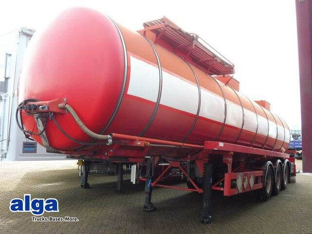 Kässbohrer Isoliert, Chemie, V2A, 32m³,Kompresor,Alu-Felgen - Semi-remorque citerne: photos 1 Kässbohrer Isoliert, Chemie, V2A, 32m³,Kompresor,Alu-Felgen - Semi-remorque citerne: photos 1