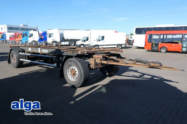 Kögel AWE 18, BDF, Wechselbrücke, 385/65 Reifen, BPW, - Remorque porte-conteneur/ Caisse mobile: photos 1 Kögel AWE 18, BDF, Wechselbrücke, 385/65 Reifen, BPW, - Remorque porte-conteneur/ Caisse mobile: photos 1