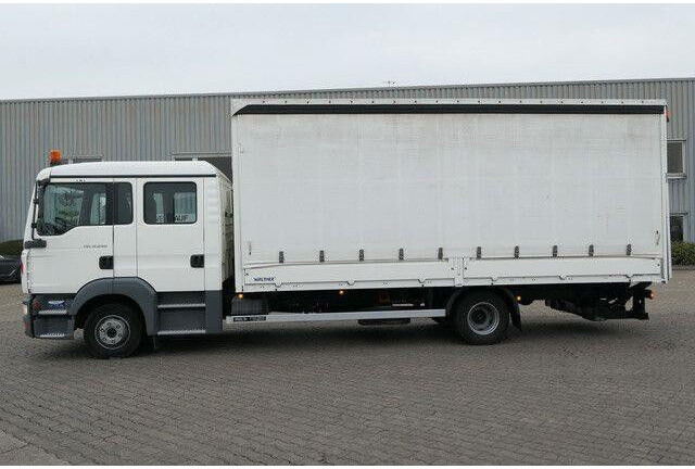 MAN 12.240 TGL, DOKA, LBW, AHK, Klima, 6 Sitze - Camion à rideaux coulissants: photos 2 MAN 12.240 TGL, DOKA, LBW, AHK, Klima, 6 Sitze - Camion à rideaux coulissants: photos 2