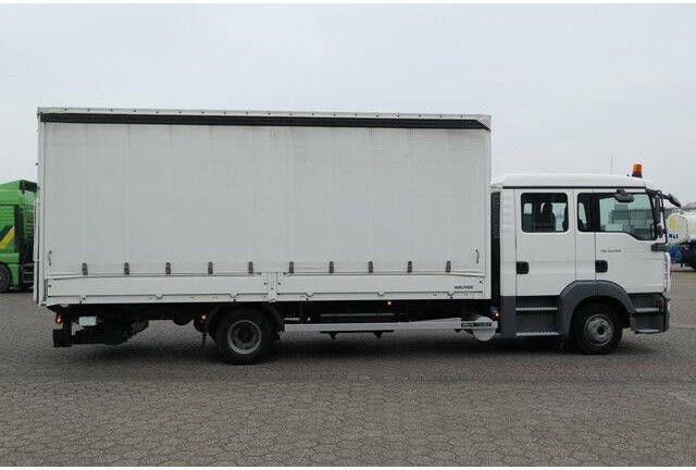 MAN 12.240 TGL, DOKA, LBW, AHK, Klima, 6 Sitze - Camion à rideaux coulissants: photos 5 MAN 12.240 TGL, DOKA, LBW, AHK, Klima, 6 Sitze - Camion à rideaux coulissants: photos 5