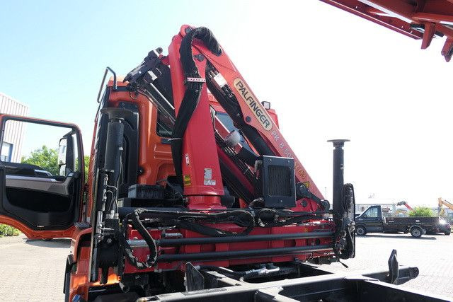MAN 18.460 TGS/4x2/Meiller/Palfinger 8.501 SLD/AHK - Camion benne, Camion grue: photos 5 MAN 18.460 TGS/4x2/Meiller/Palfinger 8.501 SLD/AHK - Camion benne, Camion grue: photos 5