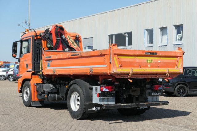 MAN 18.460 TGS/4x2/Meiller/Palfinger 8.501 SLD/AHK - Camion benne, Camion grue: photos 4 MAN 18.460 TGS/4x2/Meiller/Palfinger 8.501 SLD/AHK - Camion benne, Camion grue: photos 4