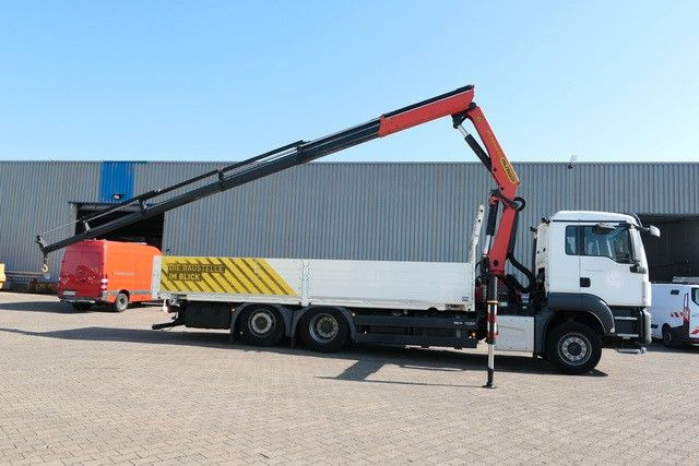 MAN 26.440 TGS LL 6x2, Palfinger PK 22002, Klima,AHK - Camion plateau, Camion grue: photos 2 MAN 26.440 TGS LL 6x2, Palfinger PK 22002, Klima,AHK - Camion plateau, Camion grue: photos 2