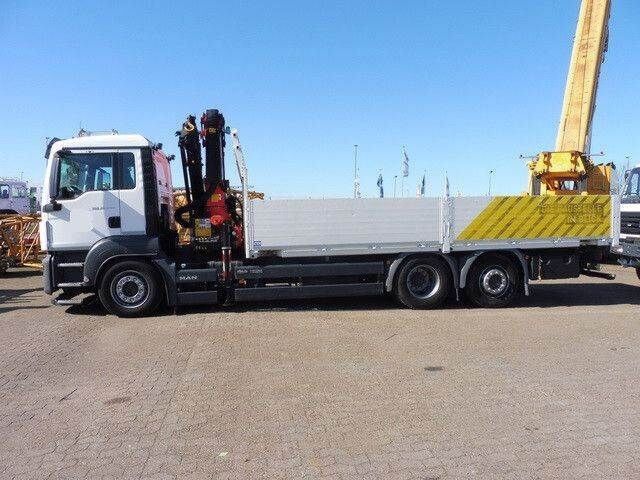 MAN 26.440 TGS LL 6x2, Palfinger PK 22002, Klima,AHK - Camion plateau: photos 2 MAN 26.440 TGS LL 6x2, Palfinger PK 22002, Klima,AHK - Camion plateau: photos 2