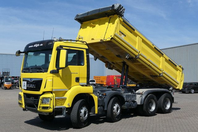 MAN 35.460 TGS BB 8x4, Meiller, Bordmatik, Intarder - Camion benne: photos 4 MAN 35.460 TGS BB 8x4, Meiller, Bordmatik, Intarder - Camion benne: photos 4